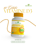 BIONUVA VITAMINE D3 • Capital Osseux & Défenses Immunitaires • 60 Gélules