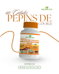 BIONUVA HUILE DE PÉPINS DE COURGE • Confort Urinaire & Prostate • 60 Capsules