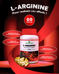 BIONUVA L-ARGININE • Performance & Circulation • 60 Gélules